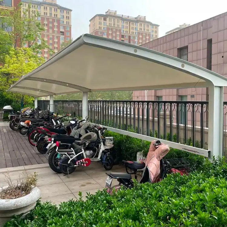 合江县膜结构电动车棚